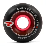 Enuff Corelites 52mm Skateboard Wheels - Black Red