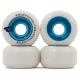 Enuff Corelites 52mm Skateboard Wheels - White Blue