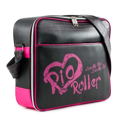 Rio Roller Fashion Bag - Black / White