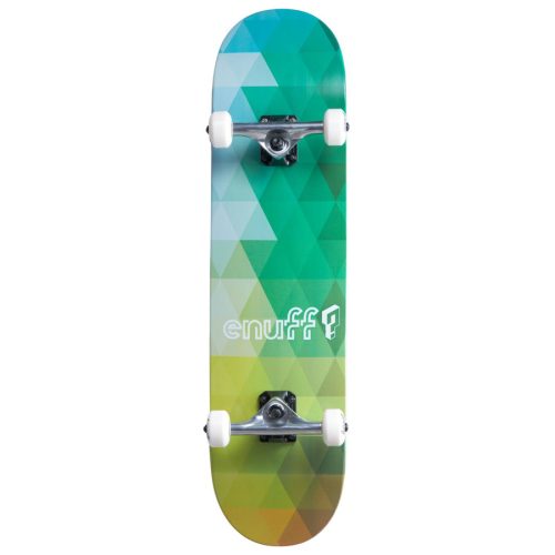 Enuff Geometric 8" Skateboard - Green