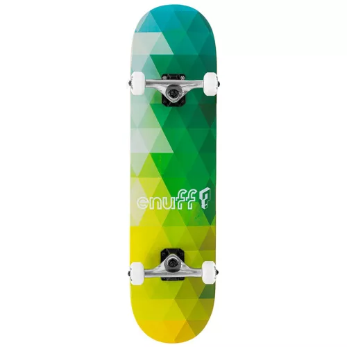 Enuff Geometric 8" Skateboard - Green