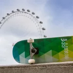 Enuff Geometric 8" Skateboard - Green