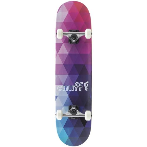 Enuff Geometric 8" Skateboard - Purple