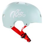 Rio Roller Script Helmet - Matte Teal