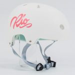 Rio Roller Script Helmet - Matte White