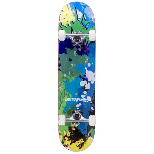 Enuff Splat 7.75" Skateboard - Green Blue