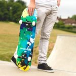 Enuff Splat 7.75" Skateboard - Green Blue