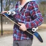 Enuff Logo Stain 8" Skateboard - Black