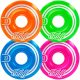 Enuff Refresher II 53 mm Skateboard Wheels - Disco