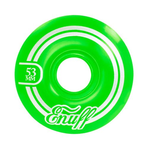 Enuff Refresher II 53 mm Skateboard Wheels - Green