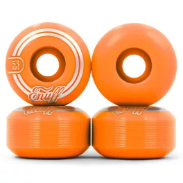 Enuff Refresher II 53 mm Skateboard Wheels - Orange