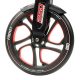 Slamm Frenzy 250mm Roller Kerék - Piros