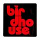 Birdhouse Sticker - Red