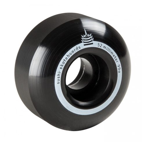 Sushi Pagoda Team V2 52mm Skateboard Wheels - Black