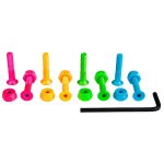 Sushi Allen Mounting Bolt Set - 1" - harlequin