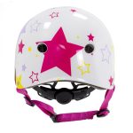SFR Adjustable Kids Helmet - White / Pink