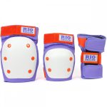 Rio Roller Triple Pad Védőszett - Lila Narancs