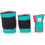 Rio Roller Triple Pad Védőszett - Piros Menta 