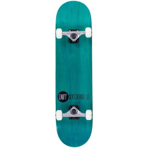 Enuff Logo Stain 8" Skateboard - Blue