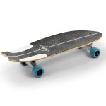 Mindless Surf Skate Fish Tail 29.5" Cruiser - White