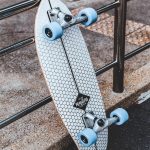 Mindless Surf Skate Fish Tail 29.5" Cruiser - White