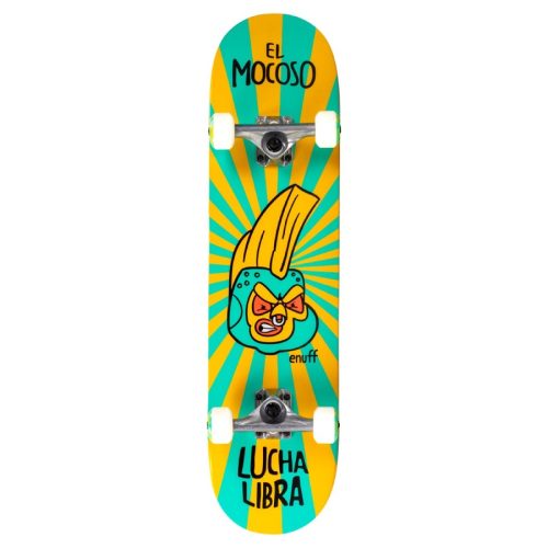 Enuff Lucha Libre 7.75" Skateboard - Yellow / Blue