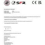 SFR Youth Ramp Triple Védőszett - Fekete Sárga