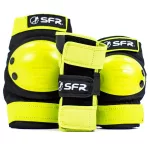 SFR Youth Ramp Triple Pad Set - Black Yellow