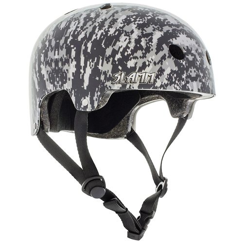Slamm Logo Bukósisak - Grey Camo
