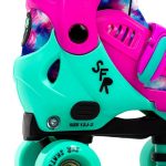SFR Hurricane IV Adjustable Quad Skate - Tie-Dye 