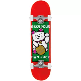 Enuff Lucky Cat 7.25" Skateboard - Red