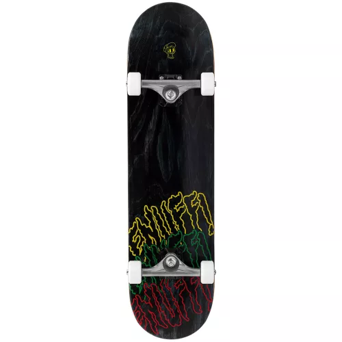Enuff Three Tier Reloaded 8" Skateboard - Black