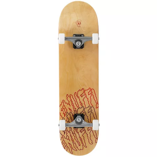 Enuff Three Tier Reloaded 8" Skateboard - Natural