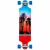 D Street Drop Down 39.5" Longboard - Hawaiian Blue Red