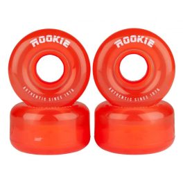 Rookie Quad 58 mm Wheel - Clear Red