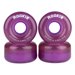 Rookie Quad 58 mm Wheel - Clear Purple