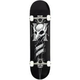 Birdhouse Stage 1 Hawk Crest Black 8" Skateboard  