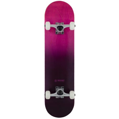 Rocket Double Dipped 7.75" Skateboard - Purple