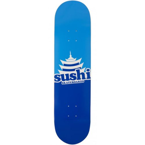Sushi Pagoda 8" Skateboard Deck -  Blue