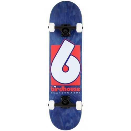 Birdhouse Stage 3 B Logo 7.75" Skateboard - Navy/Red