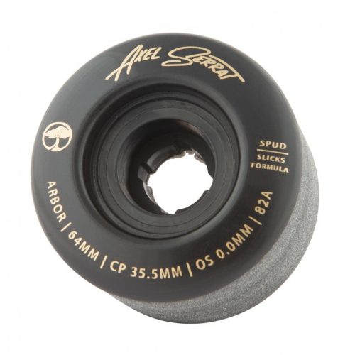 Arbor Suave Axel Serrat Signature 64mm Wheels - Black