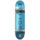 Zoo York Logo Block 8" Skateboard - Blue White