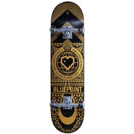 Blueprint Home Heart V2 8" Skateboard - Black