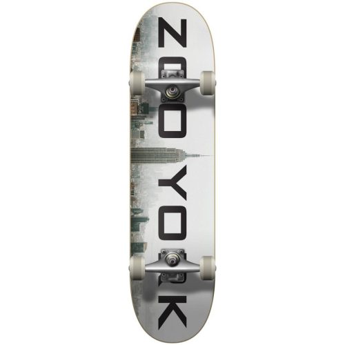 Zoo York Logo Block 7.75" Skateboard - Fog