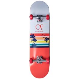 Ocean Pacific Sunset 8" Skateboard - Red