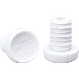 Core Bar Ends - White