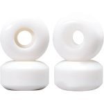 Essentials Wide 53mm 99A Skateboard Wheels - White