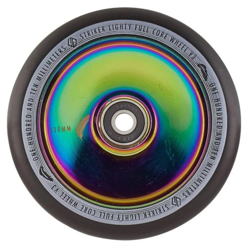Striker Lighty Full Core V3 Fekete 110mm Kerék - Szivárvány