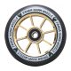 Panda Spoked V2 100mm Wheel - Gold Chrome