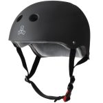 Triple Eight Sweatsaver Helmet - Black   